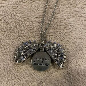 You Are My Sunshine, Sunflower Necklace